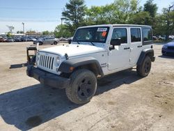 Salvage cars for sale at Lexington, KY auction: 2016 Jeep Wrangler Unlimited Sport