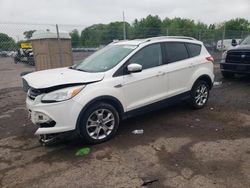 Salvage cars for sale at Chalfont, PA auction: 2014 Ford Escape Titanium