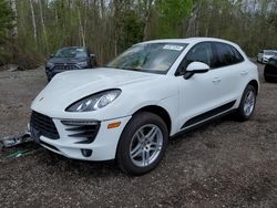 Salvage cars for sale at Bowmanville, ON auction: 2017 Porsche Macan