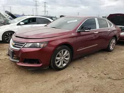 Chevrolet salvage cars for sale: 2017 Chevrolet Impala LT