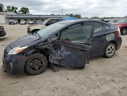 Salvage cars for sale from Copart Harleyville, SC: 2015 Toyota Prius