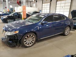 Salvage cars for sale at Blaine, MN auction: 2012 Lincoln MKS