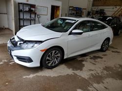 Vehiculos salvage en venta de Copart Ham Lake, MN: 2016 Honda Civic EX