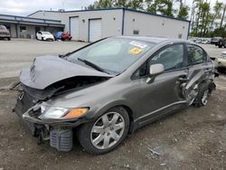 Salvage cars for sale from Copart Arlington, WA: 2007 Honda Civic LX
