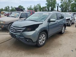 Salvage cars for sale at Bridgeton, MO auction: 2012 Honda CR-V EXL