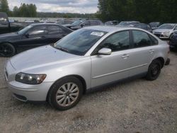 Salvage cars for sale at auction: 2005 Volvo S40 2.4I