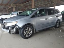 Salvage cars for sale at Houston, TX auction: 2016 Honda Odyssey EXL