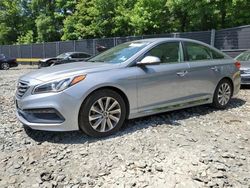 Salvage cars for sale at Waldorf, MD auction: 2015 Hyundai Sonata Sport