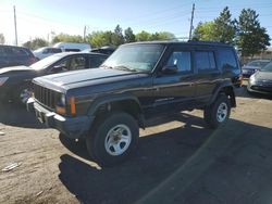 Salvage cars for sale from Copart Denver, CO: 2000 Jeep Cherokee Sport