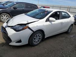 Salvage cars for sale at Nisku, AB auction: 2017 Toyota Corolla L