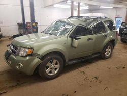 Salvage cars for sale at Ham Lake, MN auction: 2008 Ford Escape HEV
