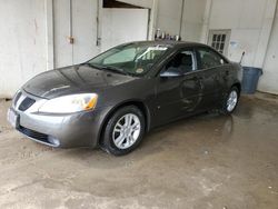 Salvage cars for sale from Copart Madisonville, TN: 2006 Pontiac G6 SE1