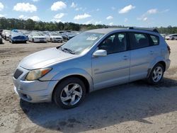 Salvage cars for sale at Harleyville, SC auction: 2005 Pontiac Vibe