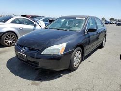 Salvage cars for sale at Martinez, CA auction: 2004 Honda Accord LX