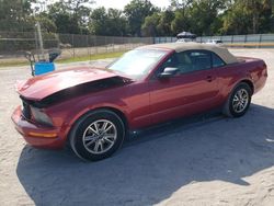 Vehiculos salvage en venta de Copart Fort Pierce, FL: 2005 Ford Mustang