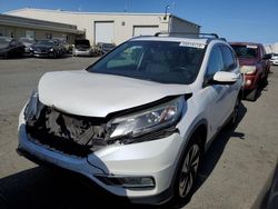 Salvage cars for sale at Martinez, CA auction: 2016 Honda CR-V Touring