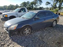 Salvage cars for sale at Byron, GA auction: 2007 Honda Accord EX