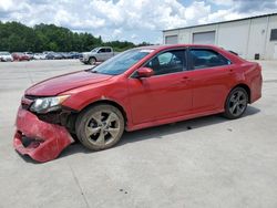 Salvage cars for sale at Gaston, SC auction: 2012 Toyota Camry SE