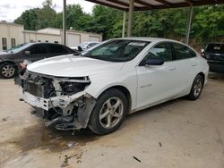 Salvage cars for sale at Hueytown, AL auction: 2017 Chevrolet Malibu LS