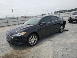 Salvage cars for sale at Lumberton, NC auction: 2018 Ford Fusion S
