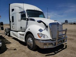 Salvage trucks for sale at Adelanto, CA auction: 2018 Kenworth Construction T680
