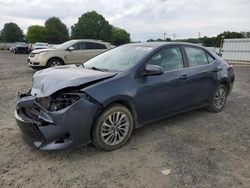 Toyota Vehiculos salvage en venta: 2017 Toyota Corolla LE