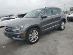 Salvage cars for sale from Copart Sun Valley, CA: 2012 Volkswagen Tiguan S