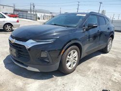 Salvage cars for sale at Sun Valley, CA auction: 2021 Chevrolet Blazer 2LT