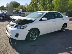 Salvage cars for sale from Copart Portland, OR: 2013 Toyota Corolla Base