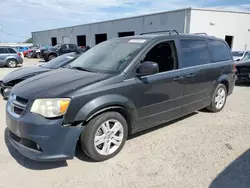 Salvage cars for sale at Jacksonville, FL auction: 2012 Dodge Grand Caravan Crew