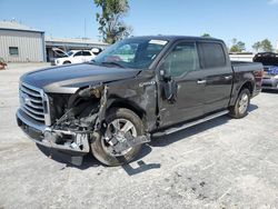 Salvage cars for sale at Tulsa, OK auction: 2017 Ford F150 Supercrew