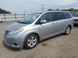 Salvage cars for sale at Newton, AL auction: 2015 Toyota Sienna LE