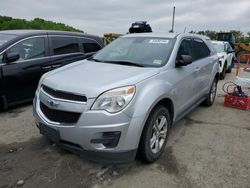 Salvage cars for sale at Windsor, NJ auction: 2014 Chevrolet Equinox LS