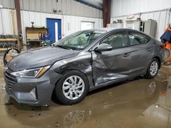 Salvage cars for sale at West Mifflin, PA auction: 2019 Hyundai Elantra SE