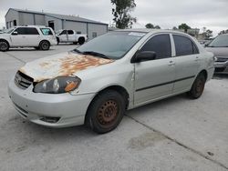 Salvage cars for sale from Copart Tulsa, OK: 2003 Toyota Corolla CE