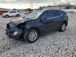 Salvage cars for sale at Barberton, OH auction: 2021 Chevrolet Equinox LT
