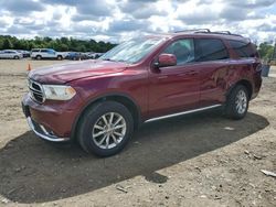 Salvage cars for sale from Copart Windsor, NJ: 2017 Dodge Durango SXT