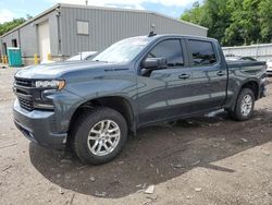 Salvage cars for sale at West Mifflin, PA auction: 2021 Chevrolet Silverado K1500 RST