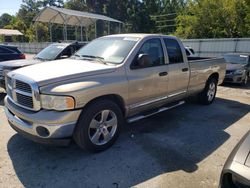 Salvage cars for sale from Copart Savannah, GA: 2004 Dodge RAM 1500 ST