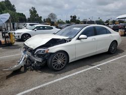 Salvage cars for sale at Van Nuys, CA auction: 2016 Mercedes-Benz S 550
