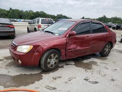 KIA Spectra salvage cars for sale: 2005 KIA Spectra LX