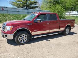 Ford salvage cars for sale: 2013 Ford F150 Supercrew