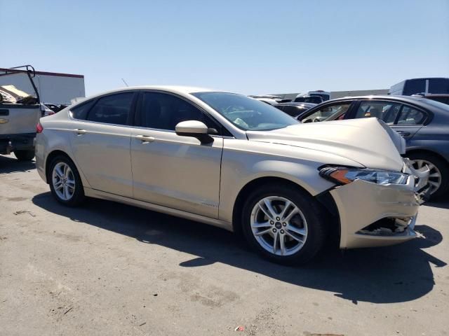 2018 Ford Fusion SE Hybrid