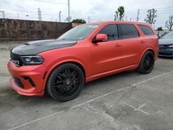 Salvage cars for sale at Wilmington, CA auction: 2021 Dodge Durango SRT Hellcat