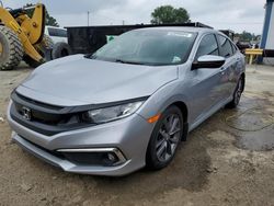 Salvage cars for sale at Shreveport, LA auction: 2020 Honda Civic EX