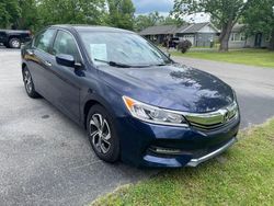 Salvage cars for sale at Lebanon, TN auction: 2016 Honda Accord LX