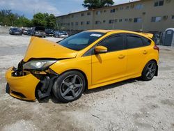 Salvage cars for sale at Opa Locka, FL auction: 2013 Ford Focus ST