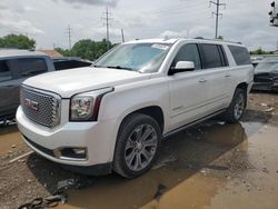 Vehiculos salvage en venta de Copart Columbus, OH: 2016 GMC Yukon XL Denali