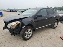 Salvage cars for sale from Copart Houston, TX: 2013 Nissan Rogue S