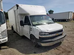 Salvage trucks for sale at Portland, MI auction: 2021 Chevrolet Express G4500